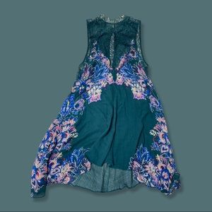 Free People Lace Shift Dress